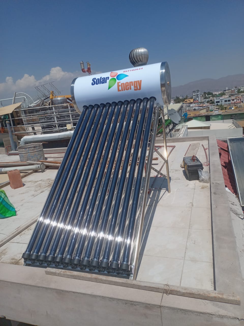 Termas solares heat pipe compact 3
